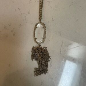 Kendra clear stone necklace!
